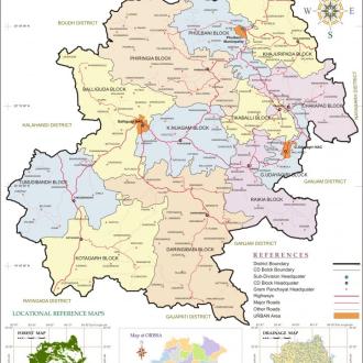 Administrative Setup Map Gram Panchayat