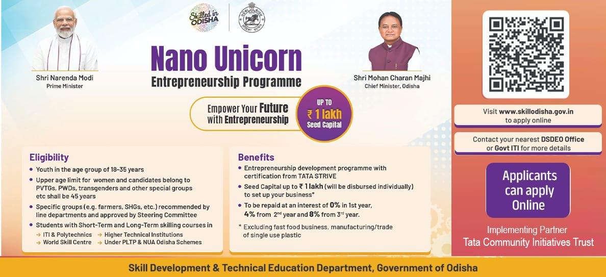Nano Unicorn entrepreneurship Programme